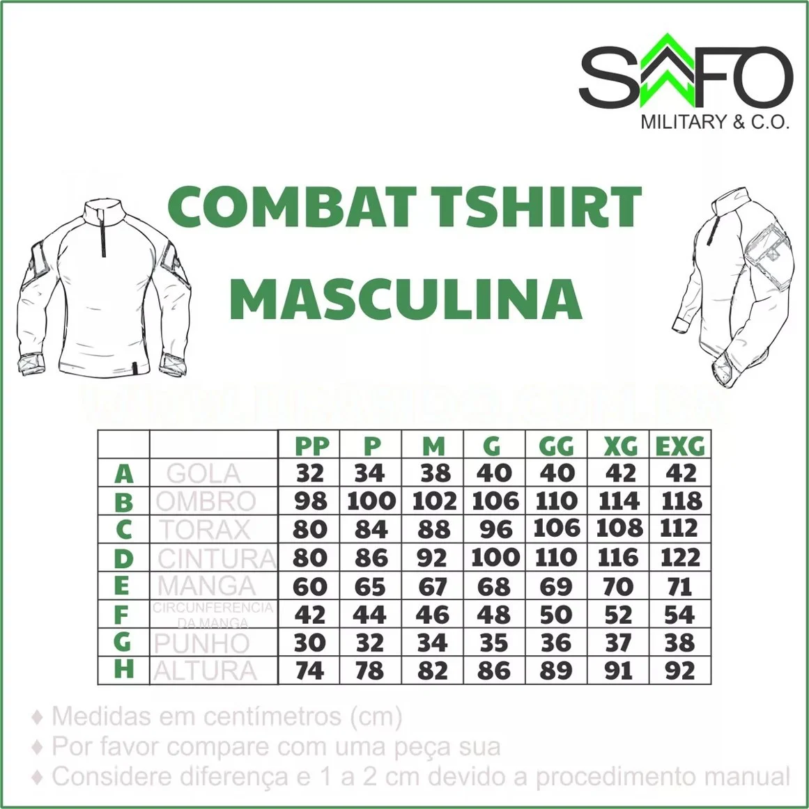 Combat Shirt Ripstop Safo Military – Vermelha - Image 4